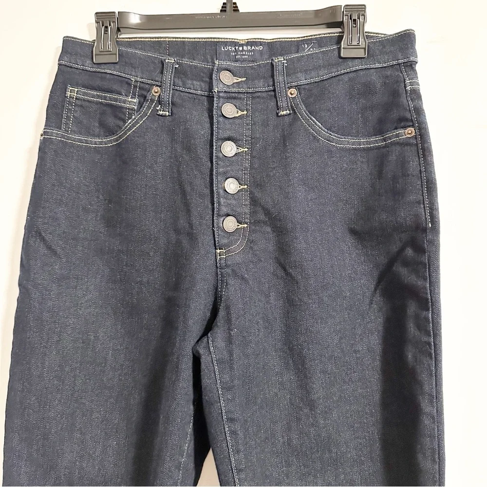 Lucky Brand Bridgette Dark Wash High Rise Skinny Jeans